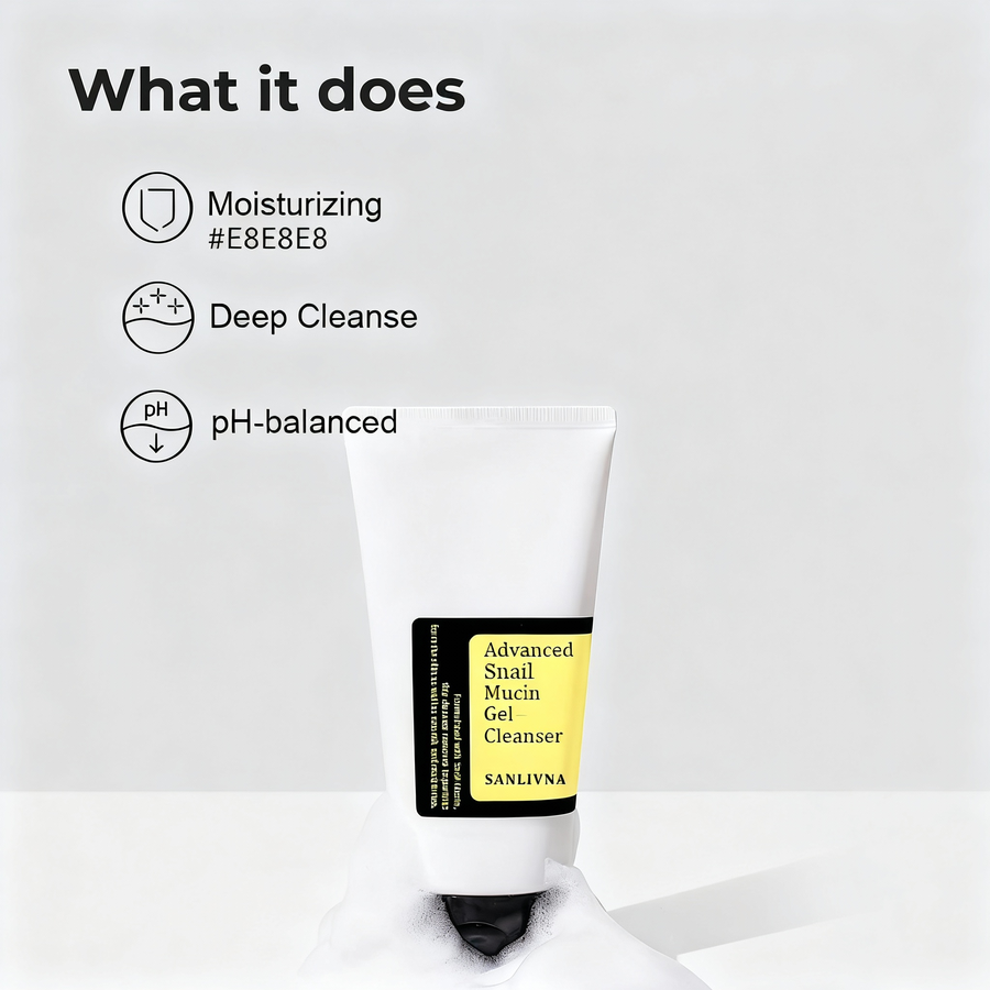 Snail Mucin Gel Cleanser
