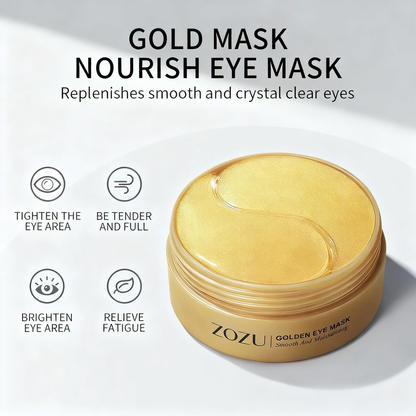 Avocado & Gold Eye Patches