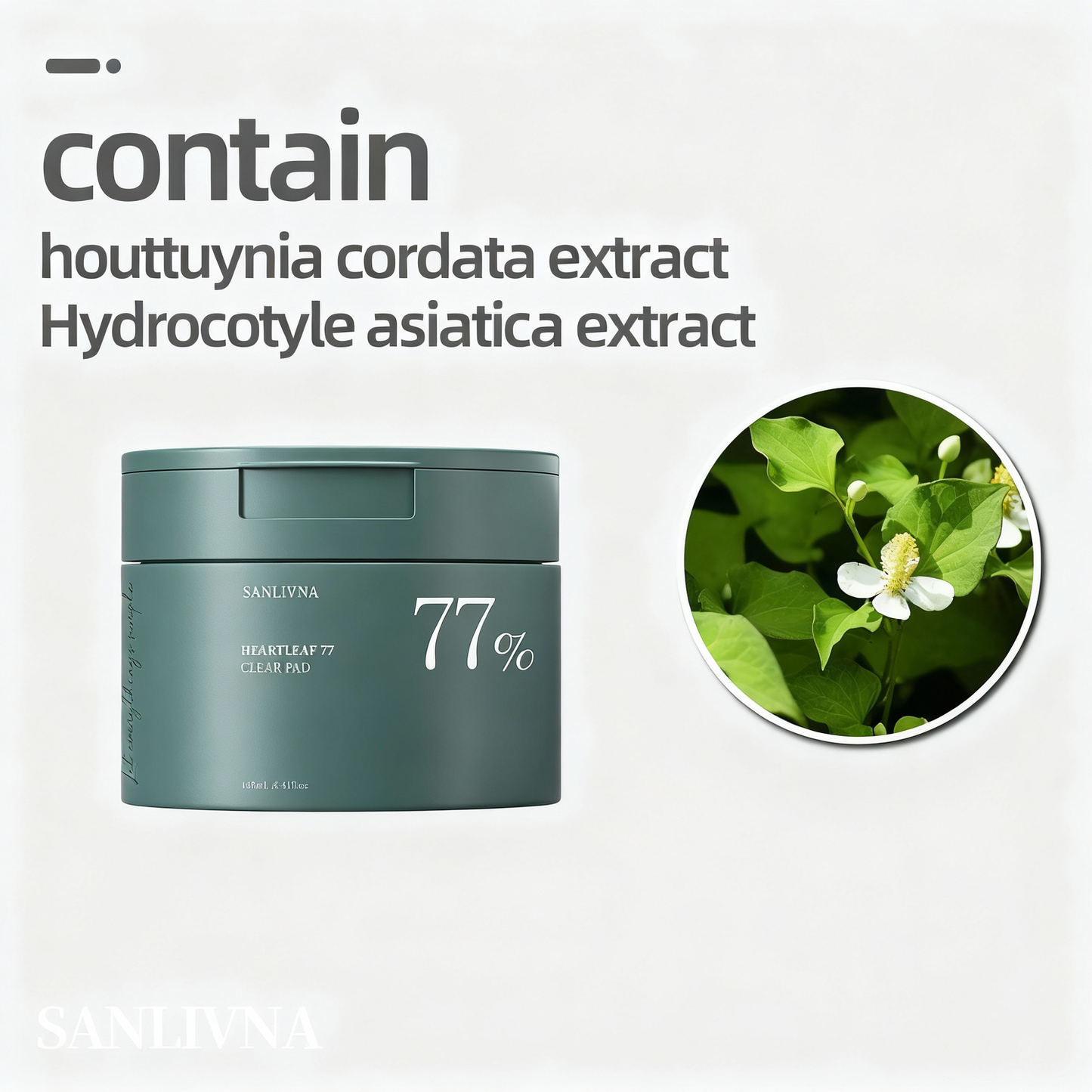 Heartleaf 77% Gentle Toner Pads